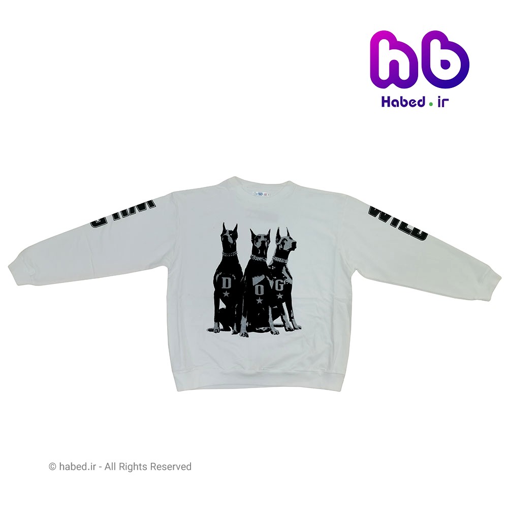 بلوز تک لاکچری جدید شیک بچگانه اسپرت پسرانه جنس دورس طرح سگ کد 2057
