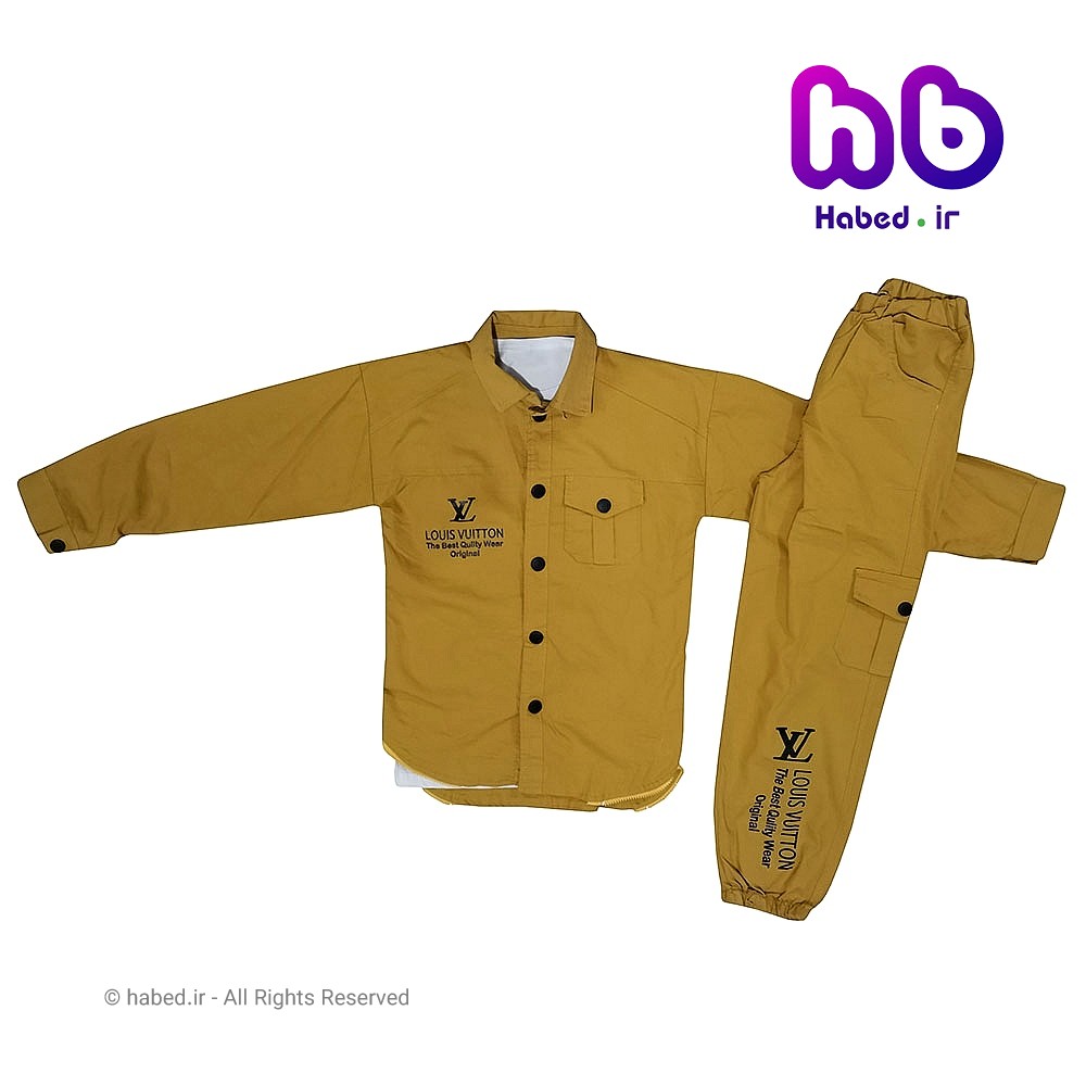 ست سه تکه جدید بچگانه پسرانه شیک جنس تضمینی بدون آبرفت کد 2130