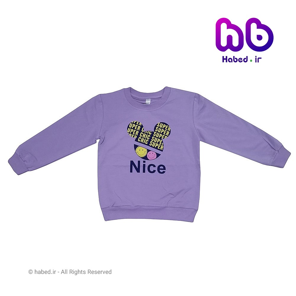 بلوز جدید بچگانه دخترانه خارجی شیک جنس پنبه دورو درجه یک کد 2139