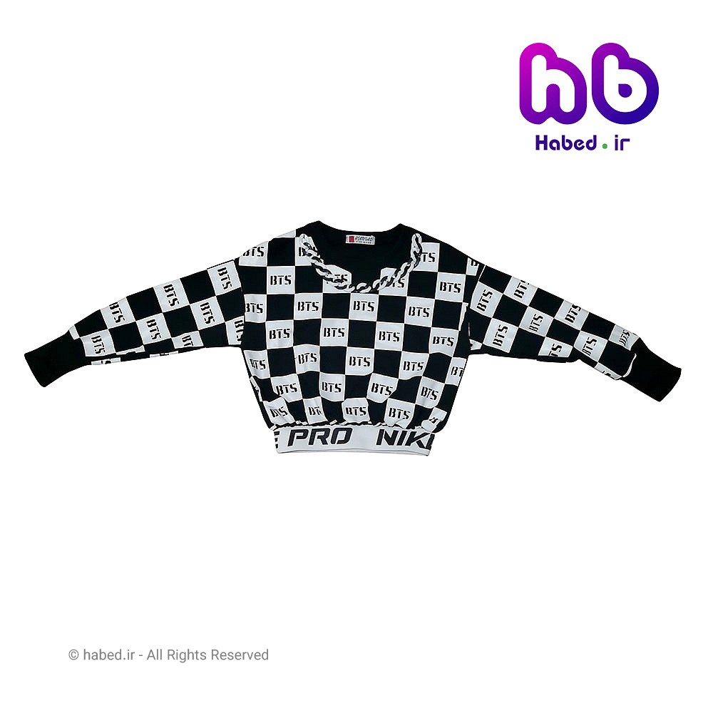 بلوز کراپ جدید بچگانه دخترانه شیک جنس پنبه دورو درجه یک کد 2174