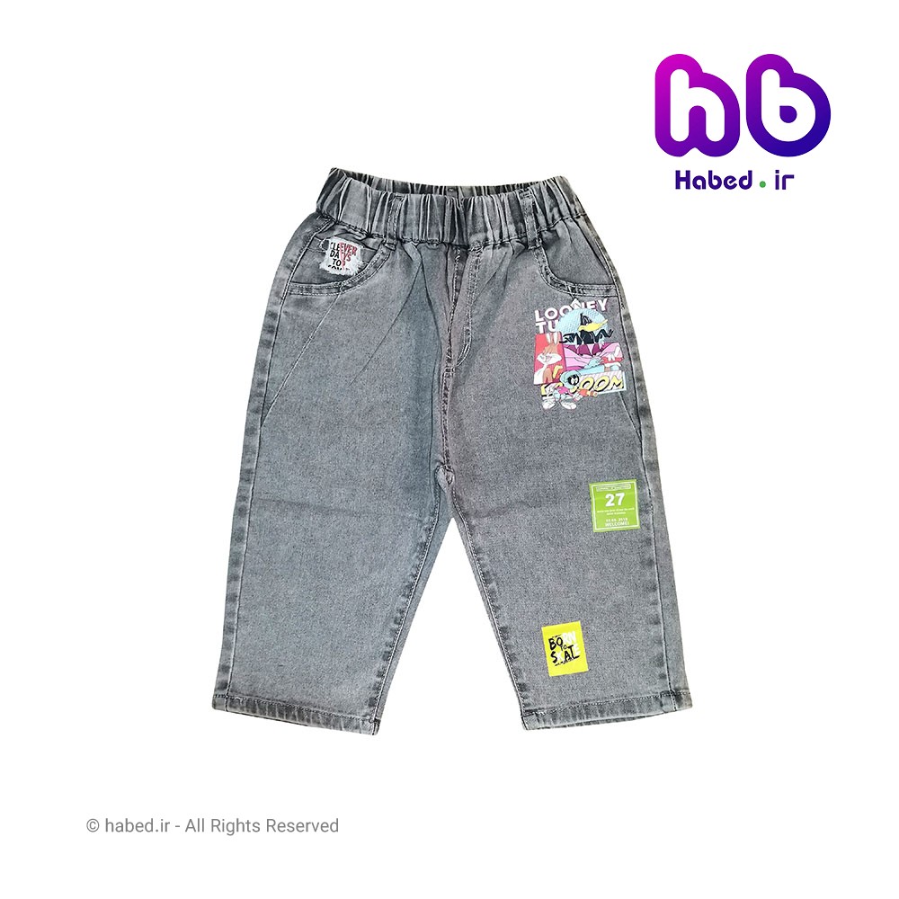 شلوارک جین جدید بچه گانه پسرانه و دخترانه خارجی شیک جنس تضمینی کد 2309