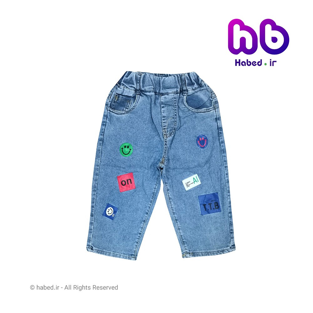 شلوارک جین جدید بچه گانه پسرانه و دخترانه خارجی شیک جنس تضمینی کد 2312