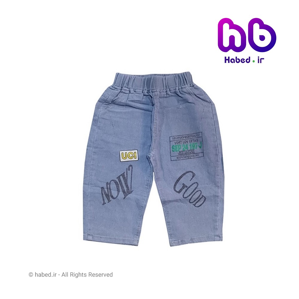 شلوارک جین جدید بچه گانه پسرانه و دخترانه خارجی شیک جنس تضمینی کد 2321