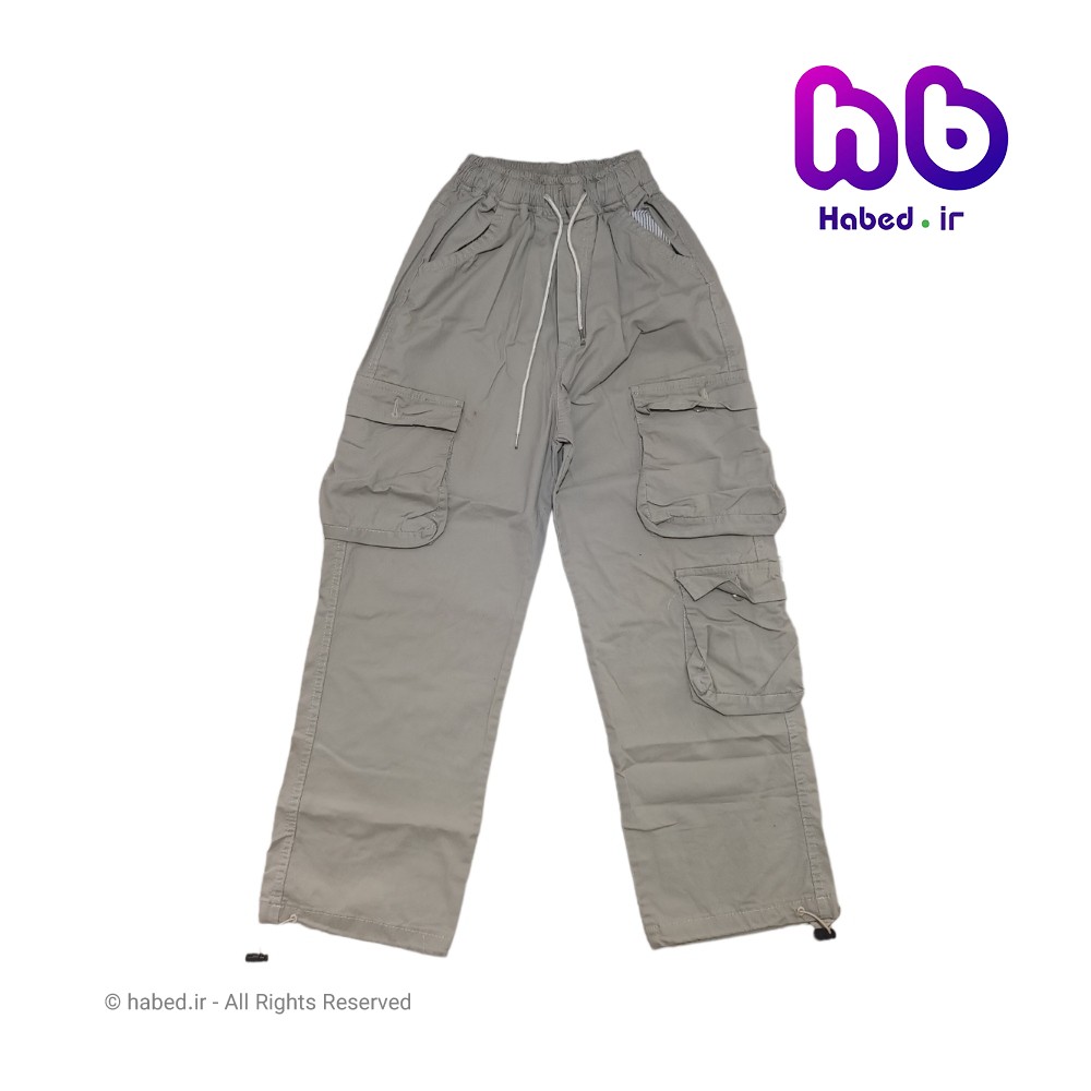 شلوار کارگو کتان بچگانه پسرانه و دخترانه جنس تضمینی کد 2336