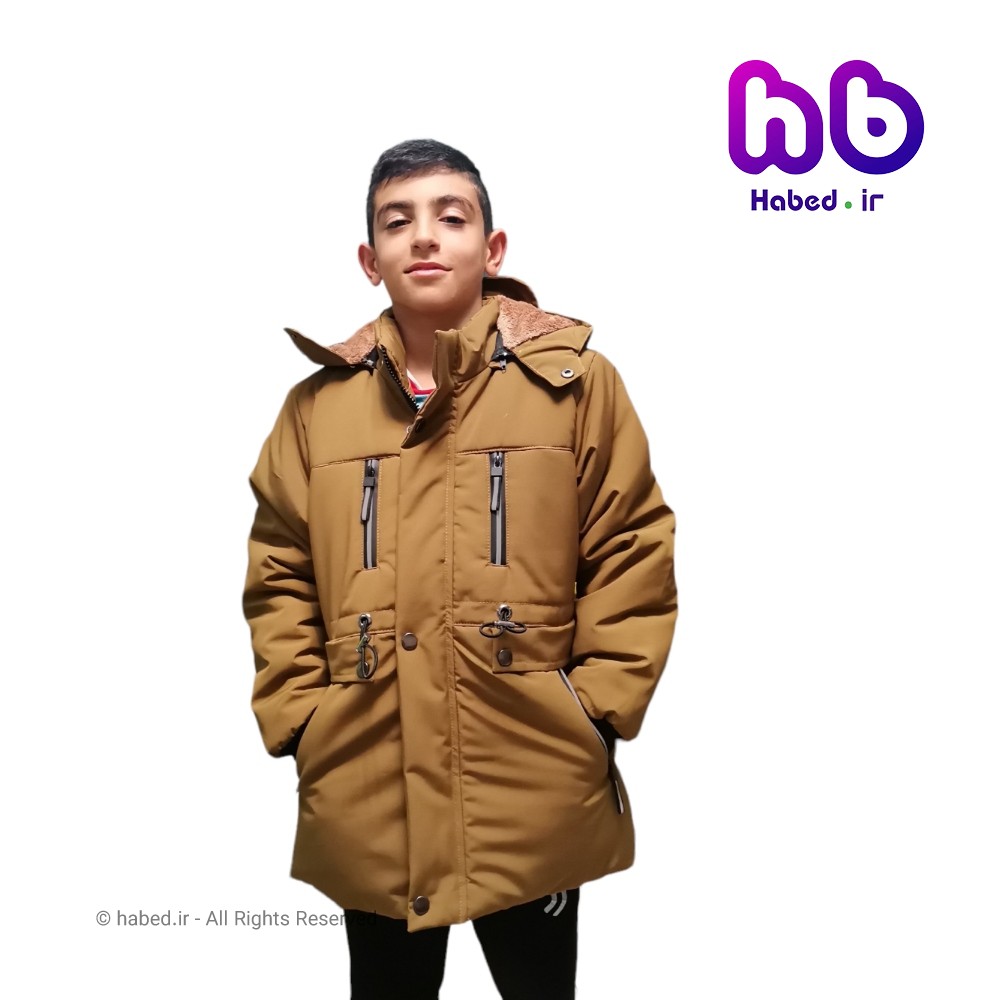 کاپشن جدید بچگانه پسرانه شیک ضخیم جنس برزنت تضمینی داخل کرک و بسیار عالی کد 2441