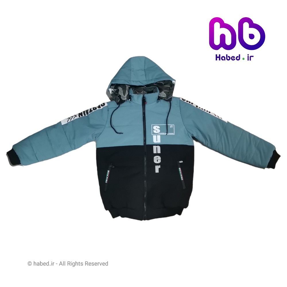 کاپشن دوروی جدید بچگانه پسرانه شیک ضخیم جنس تضمینی برزنت و بسیار عالی کد 2448