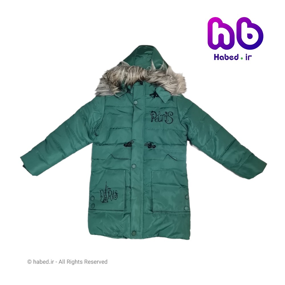 کاپشن جدید بچگانه دخترانه شیک ضخیم جنس تضمینی برزنت  تو کرک و بسیار عالی کد 2451