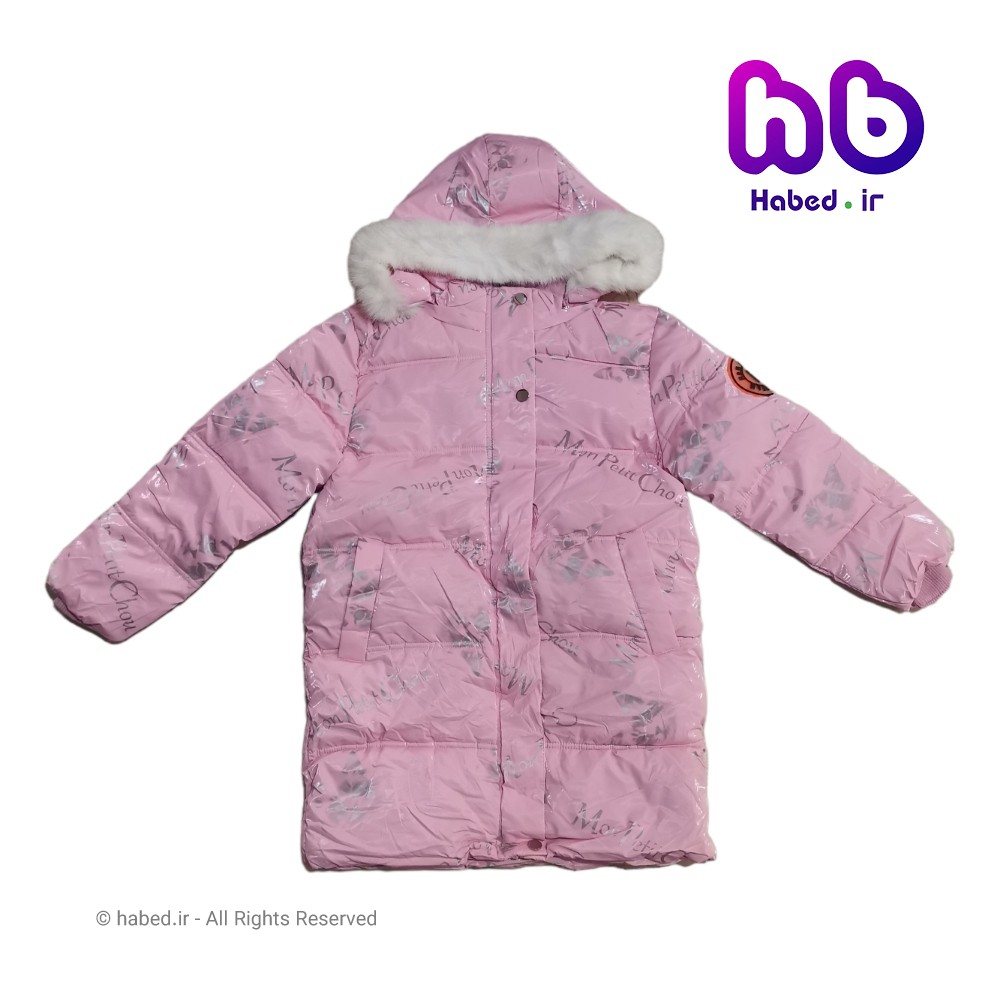 کاپشن جدید بچگانه دخترانه شیک ضخیم جنس تضمینی برزنت  تو کرک و بسیار عالی کد 2453
