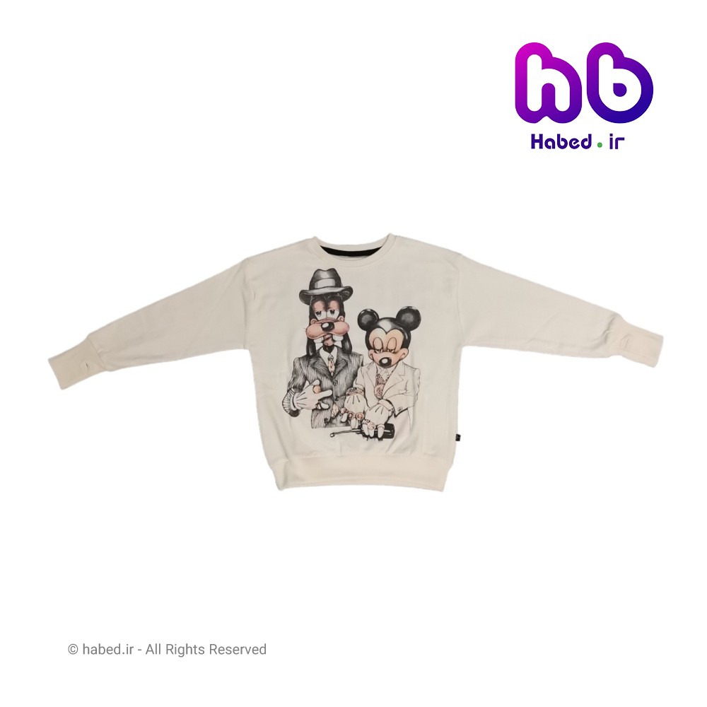 بلوز فينگردار جدید شیک بچگانه دخترانه جنس دورس پنبه دو نخ لاکرا چاپ دار کد 2573