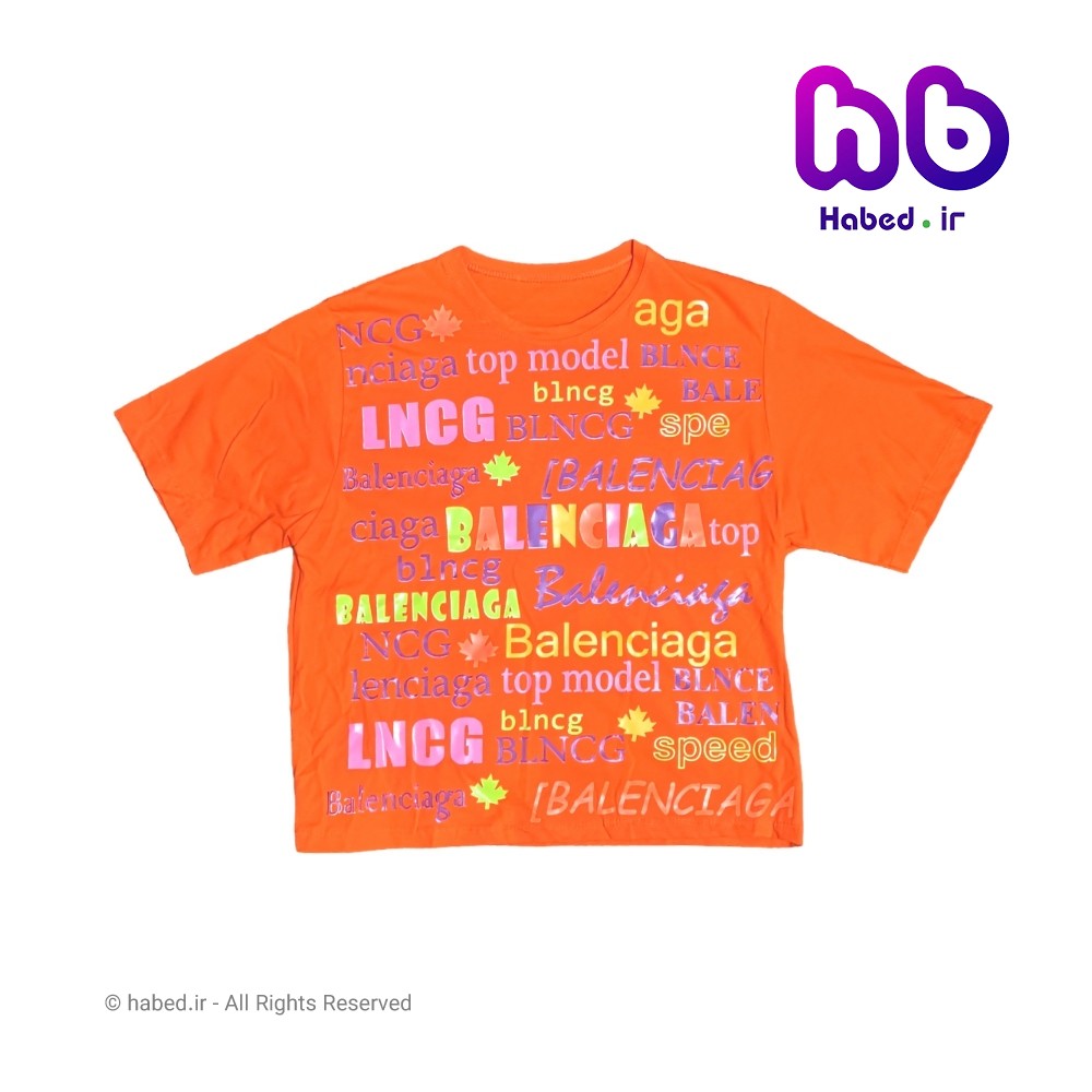 تیشرت کراپ جدید ایرانی بچه گانه دخترانه شیک جنس پنبه دورو درجه یک کد 2579