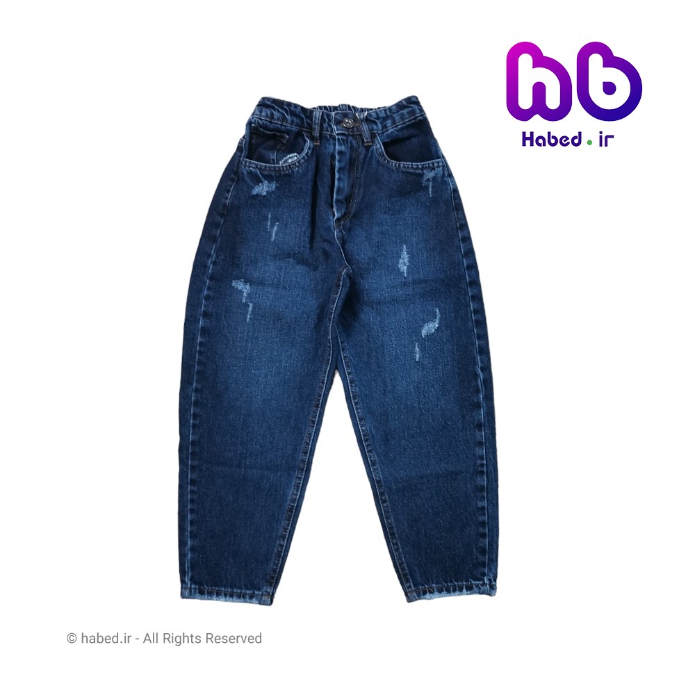 شلوار جین خارجی جدید شیک بچگانه پسرانه و دخترانه جنس تضمینی کد 2609