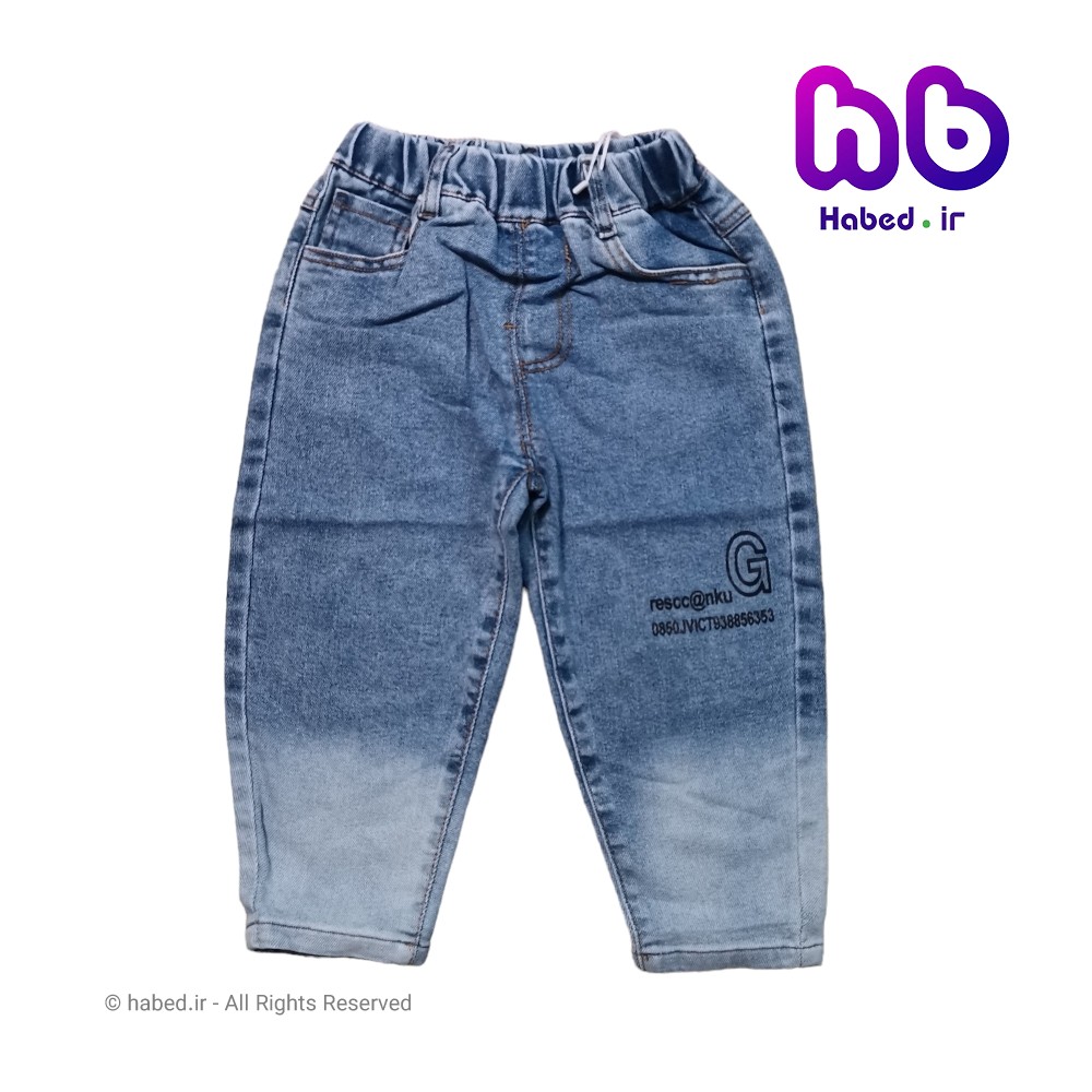 شلوار جین مام فیت نقلی خارجی جدید شیک بچگانه پسرانه و دخترانه جنس تضمینی کد 2649