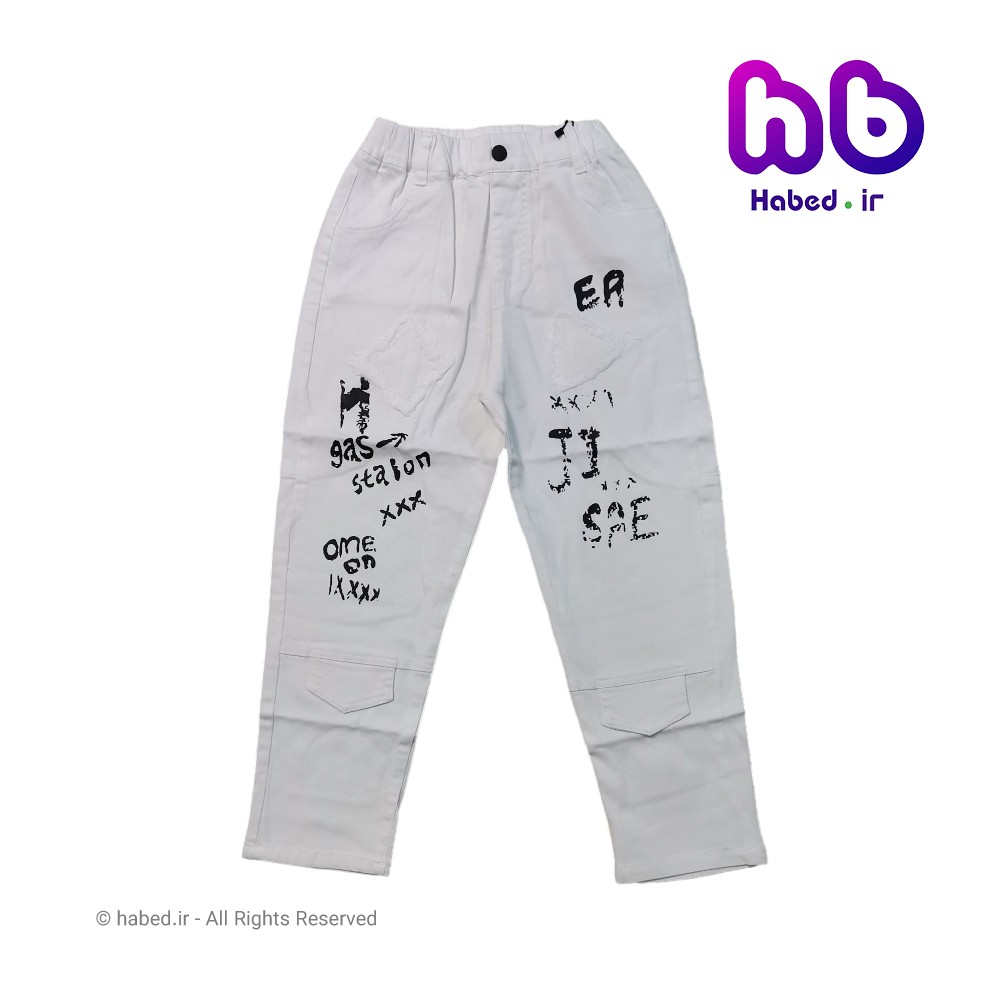 شلوار جین مام فیت خارجی جدید شیک بچگانه پسرانه و دخترانه جنس تضمینی کد 2645