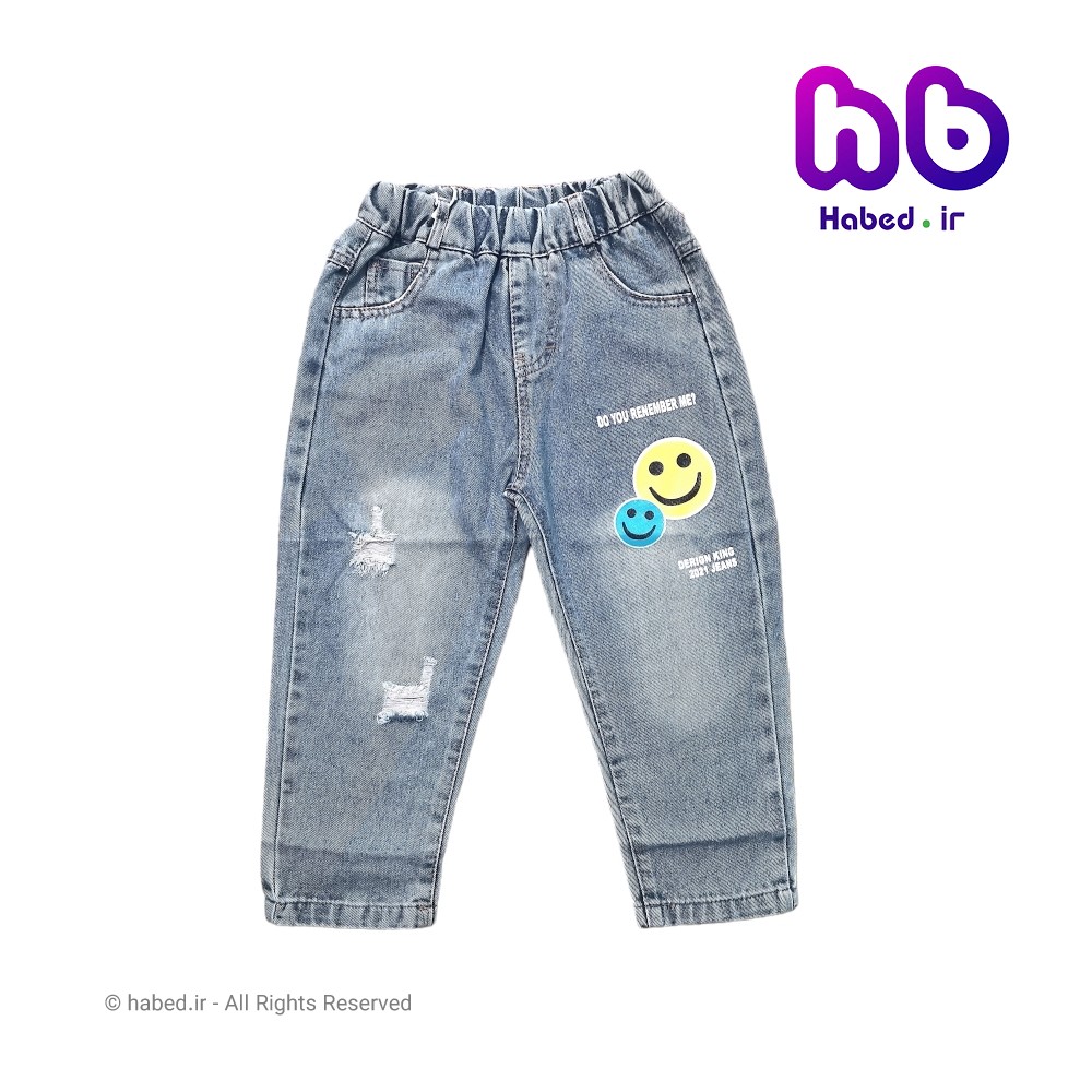 شلوار جین مام فیت خارجی جدید شیک بچگانه پسرانه و دخترانه جنس تضمینی کد 2656