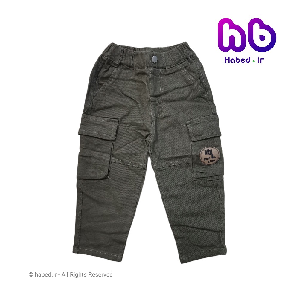 شلوار کارگو کتان خارجی جدید شیک بچگانه پسرانه و دخترانه جنس تضمینی کد 2654