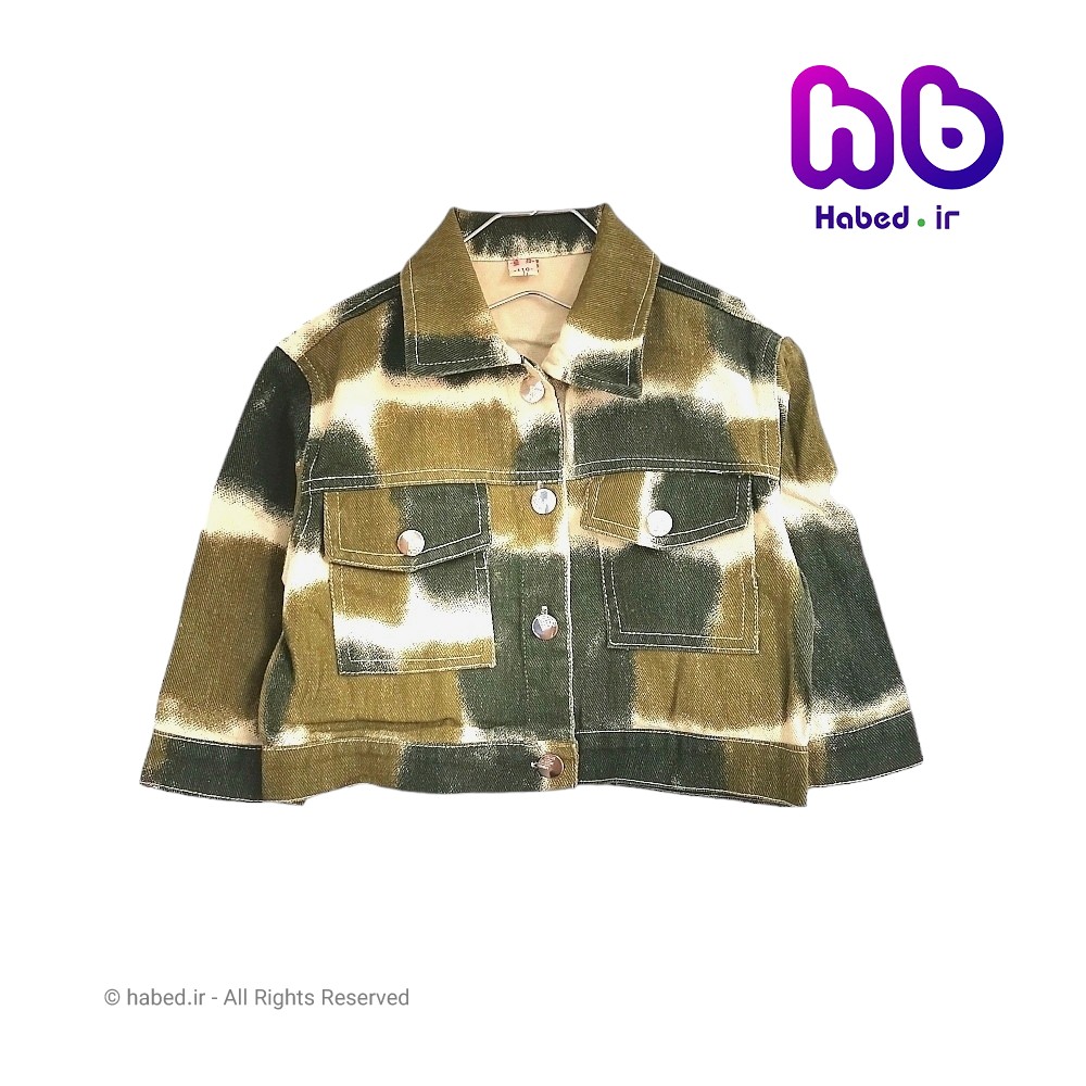 کت جین خارجی طرح دار بچگانه پسرانه و دخترانه جنس تضمینی کد 2682