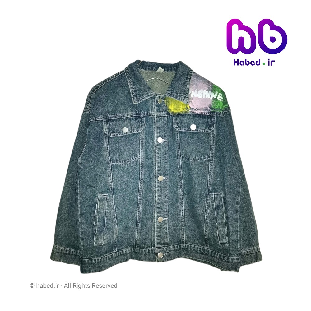 کت جین خارجی طرح دار بچگانه پسرانه و دخترانه جنس تضمینی کد 2677