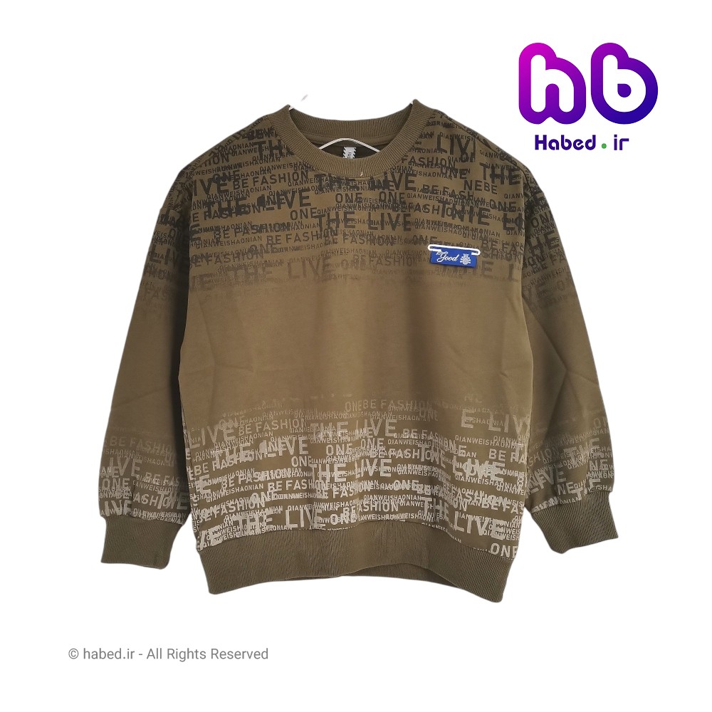 بلوز جدید شیک بچگانه پسرانه جنس تضمینی چاپ دار کد 2695