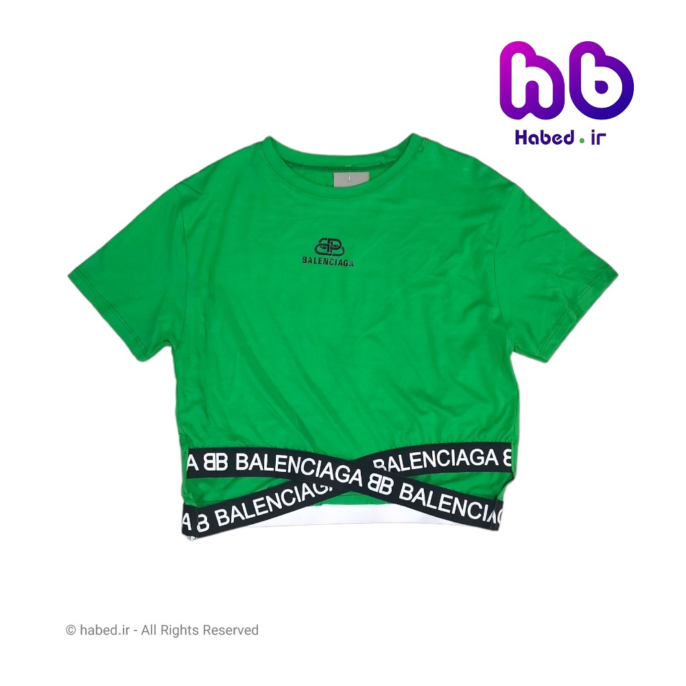 تیشرت کراپ تک جدید بچگانه شیک دخترانه جنس دورس پنبه دونخ لاکرا تضمینی کد 2741