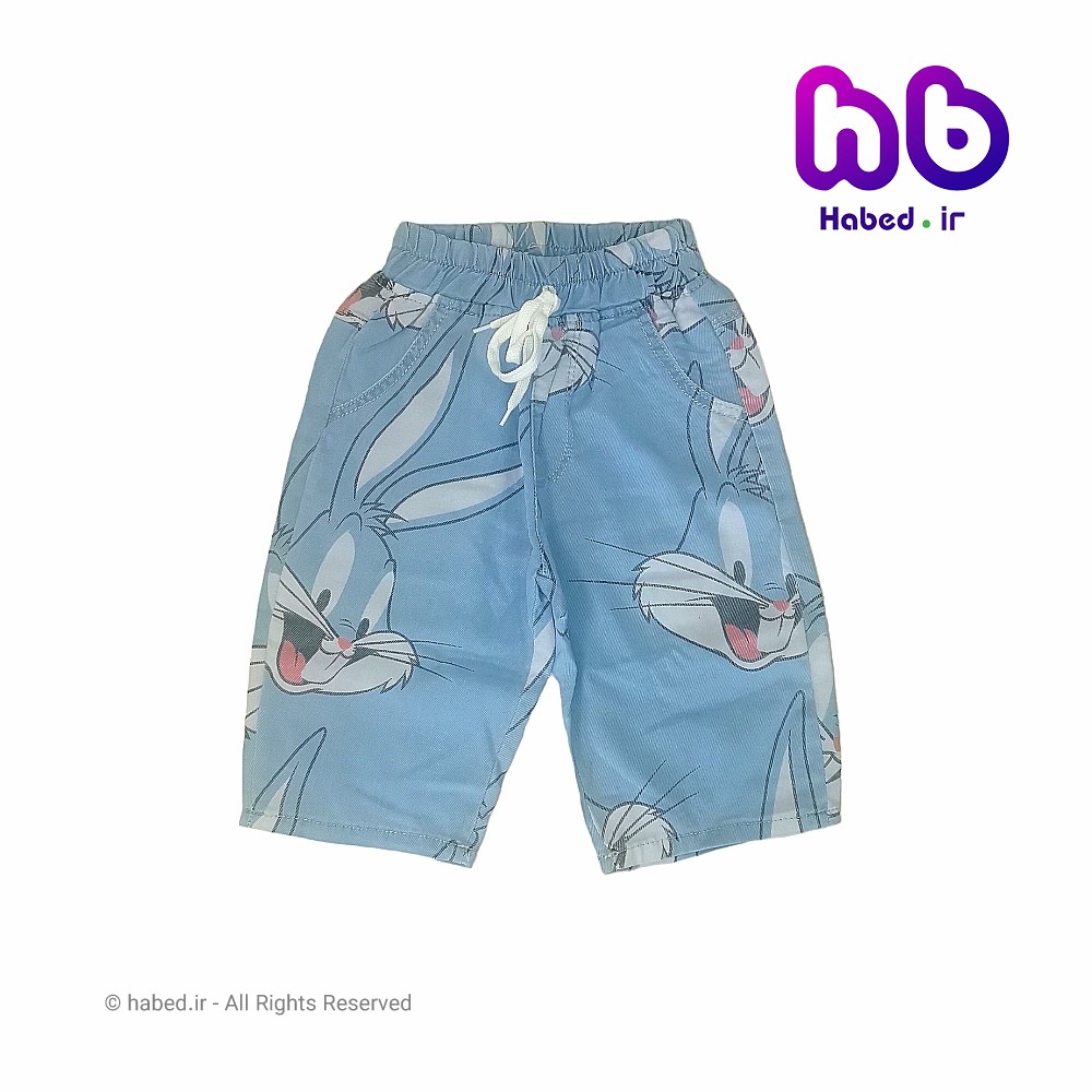 شلوارک جین  خارجی جدید بچگانه دخترانه شیک جنس تضمینی کد 2816