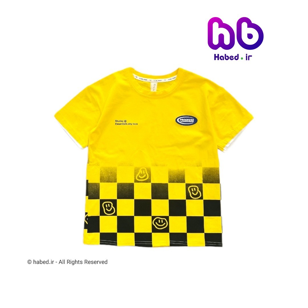 تیشرت جدید خارجی شیک بچگانه پسرانه جنس پنبه دورو درجه یک کد 2844