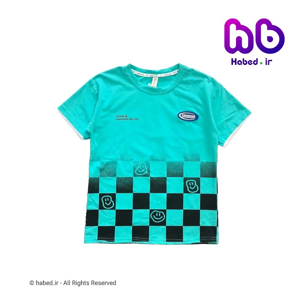 تیشرت جدید خارجی شیک بچگانه پسرانه جنس پنبه دورو درجه یک کد 2843