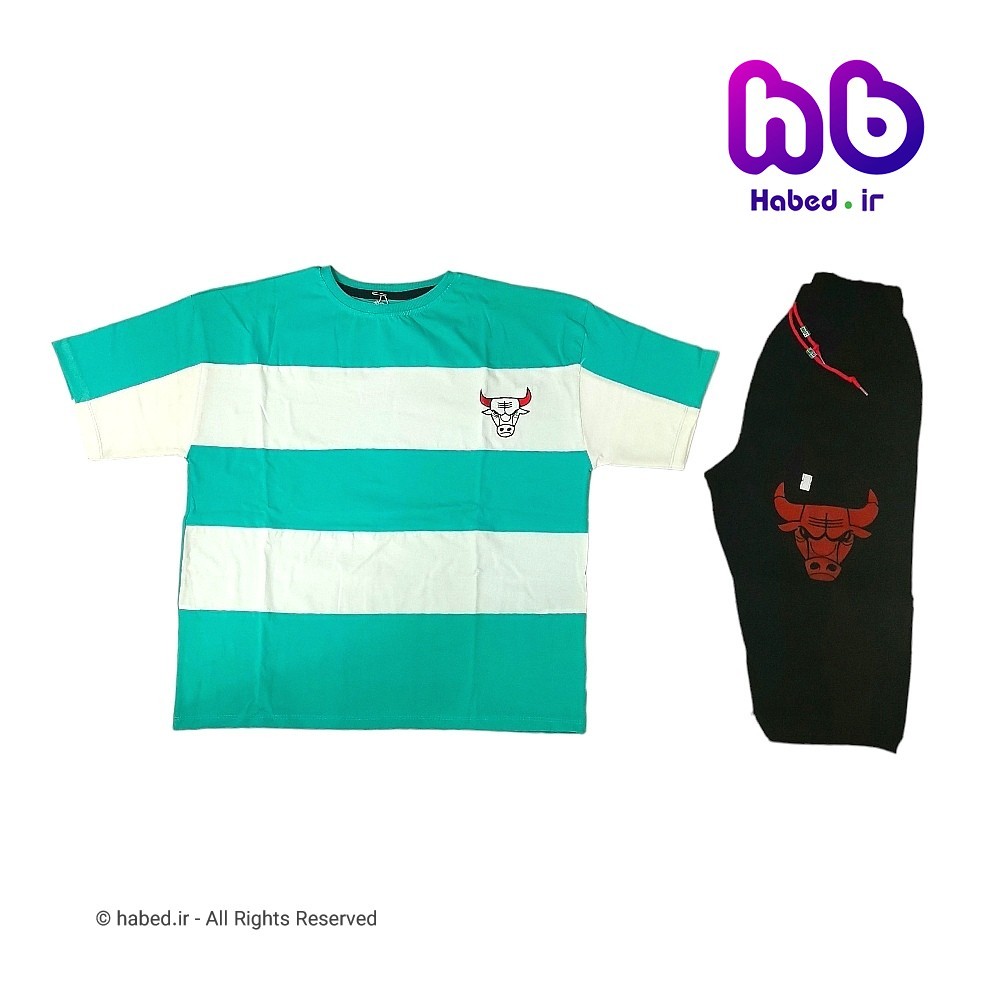 تیشرت شلوارک جدید شیک بچگانه پسرانه جنس پنبه دورو درجه یک تضمینی کد 2862