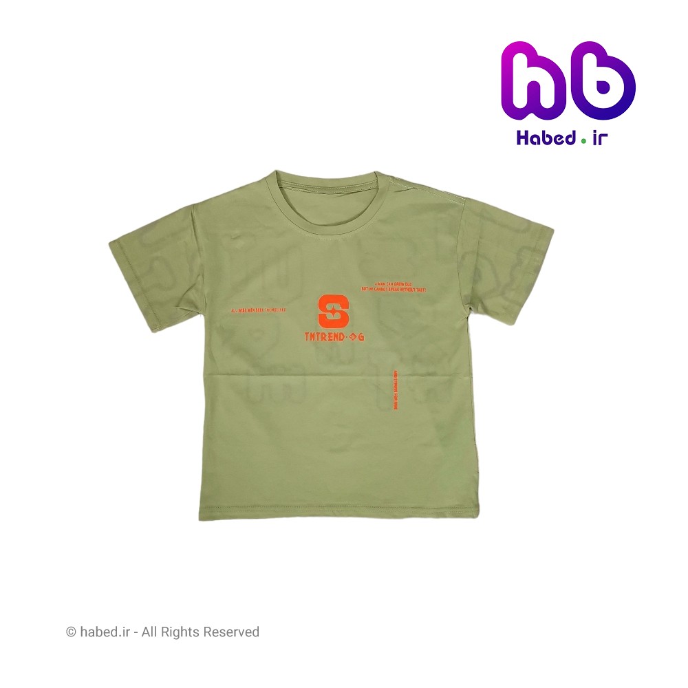 تیشرت جدید خارجی بچه گانه شیک پسرانه جنس پنبه دورو درجه یک کد 2876