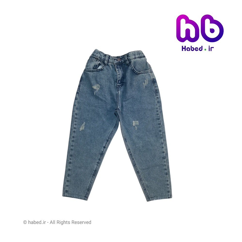 شلوار جین مام فیت خارجی جنس تضمینی کد 2940
