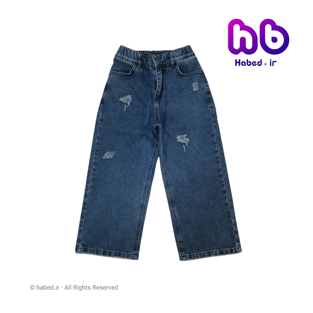 شلوار جین فول بگ خارجی جنس تضمینی کد 2942