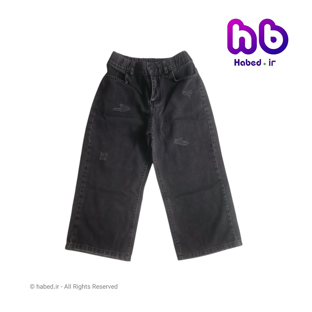 شلوار جین فول بگ خارجی جنس تضمینی کد 2943