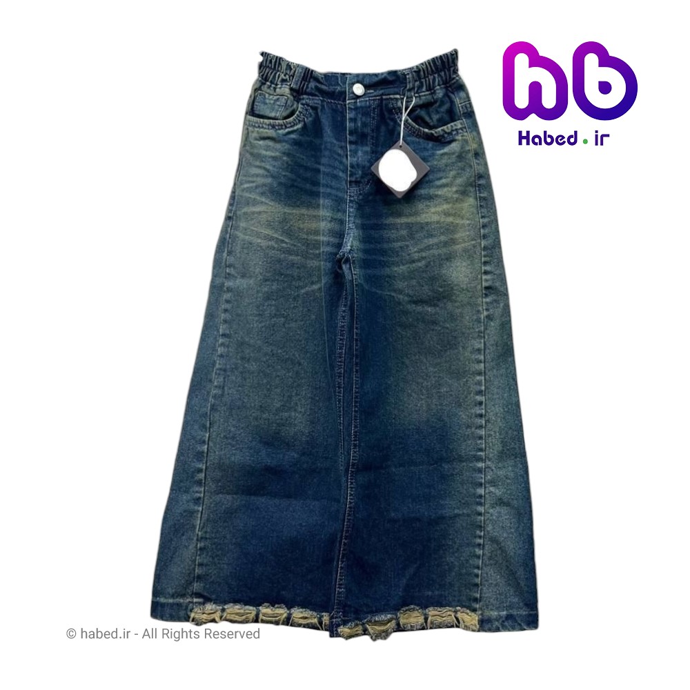 شلوار جین فول بگ بچگانه پسرانه و دخترانه جنس تضمینی کد 2948