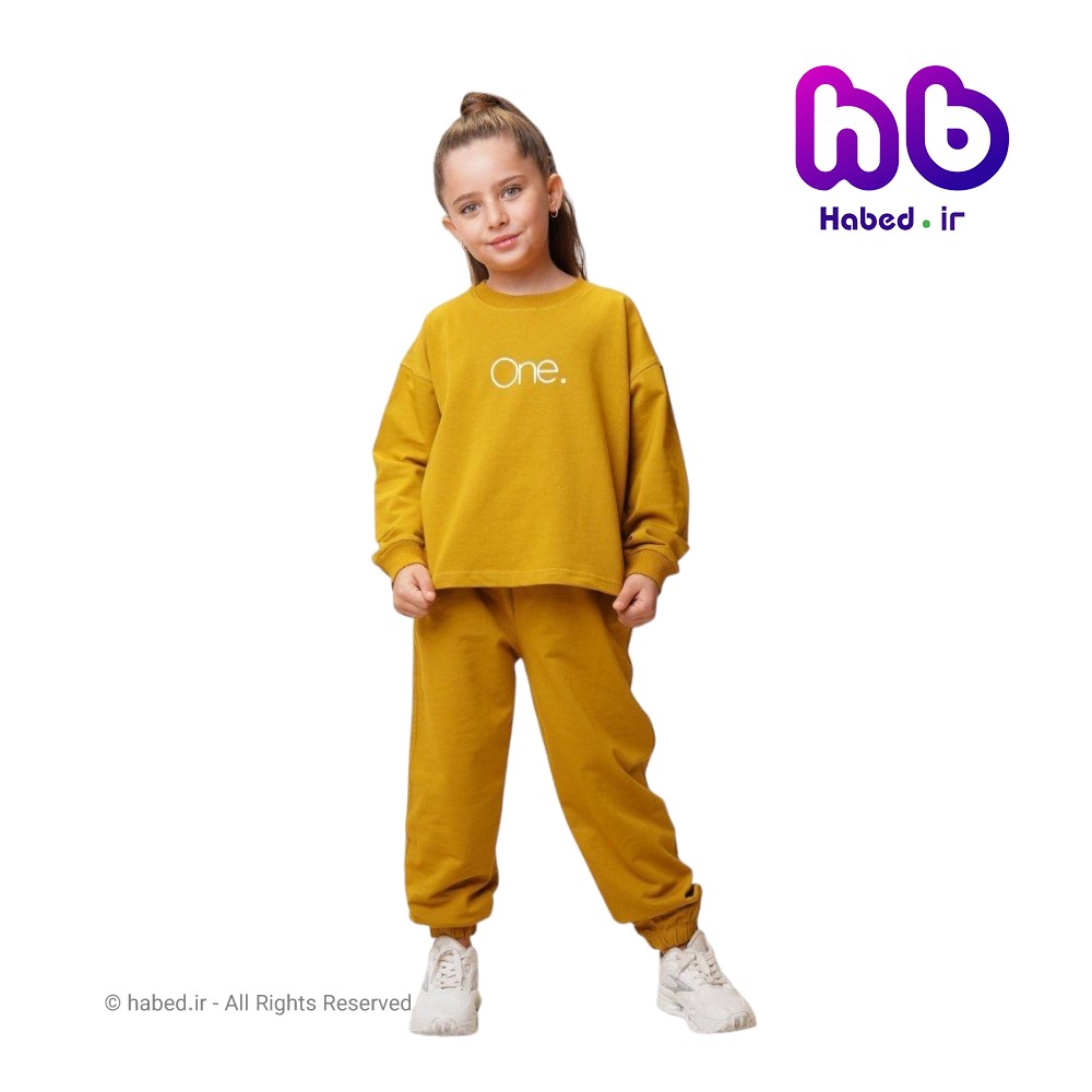 بلوز شلوار جدید بچگانه شیک دخترانه جنس سه نخ لاکرای تضمینی کد 2957