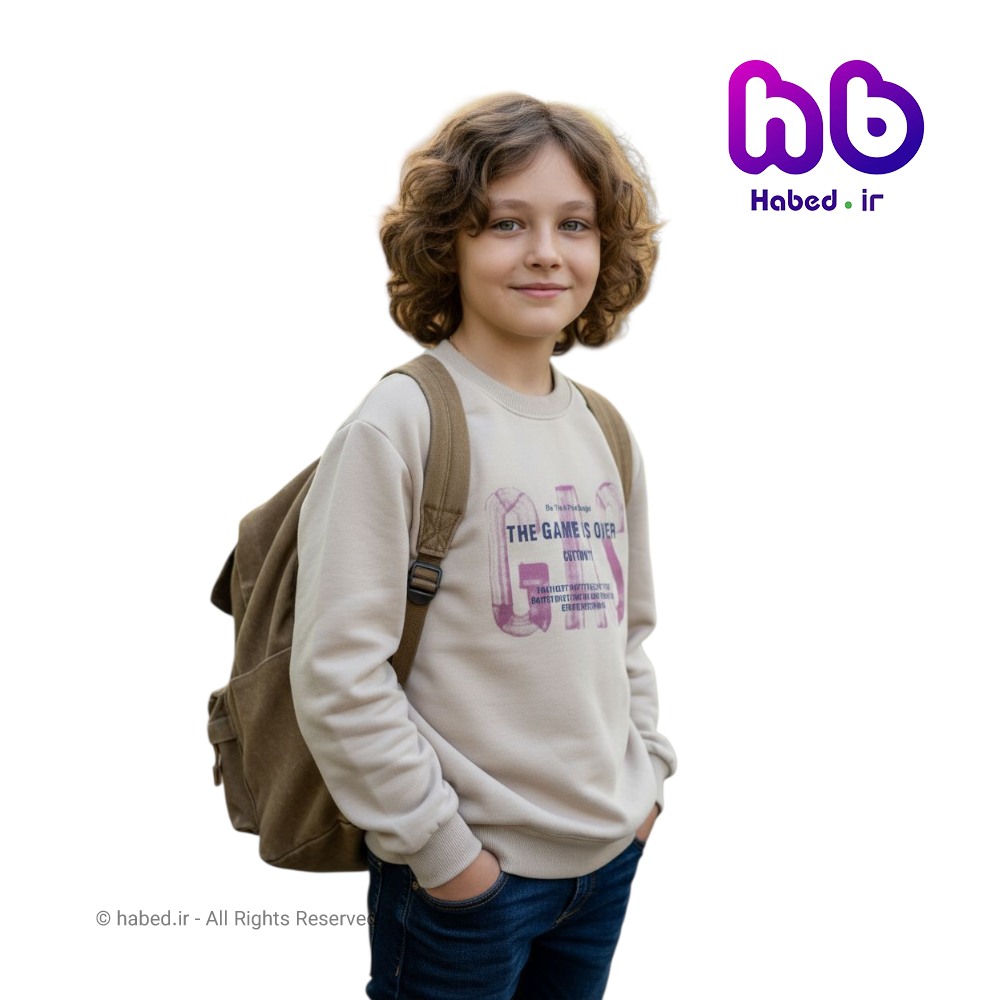 بلوز جدید پسرانه شیک جنس دورس تضمینی کد 2975