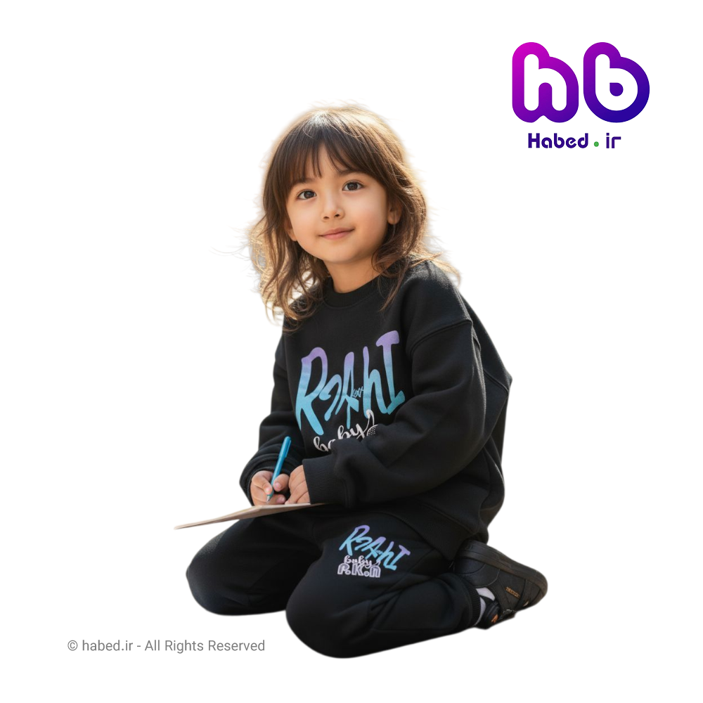 بلوز شلوار جدید بچگانه شیک پسرانه و دخترانه جنس دو نخ لاکرای تضمینی کد 2883