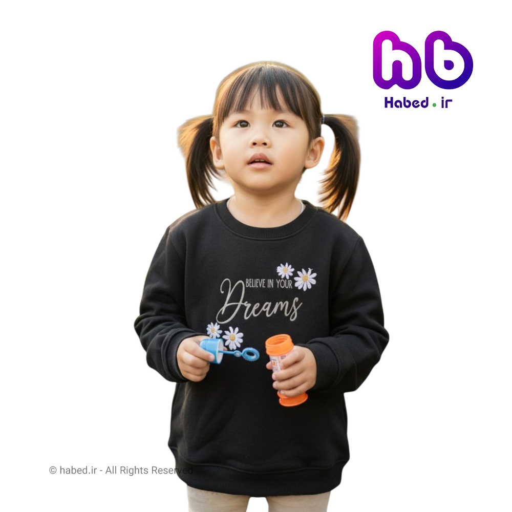 بلوز جدید دخترانه شیک بچگانه طرح گل جنس دورس دونخ لاکرا کد 2904